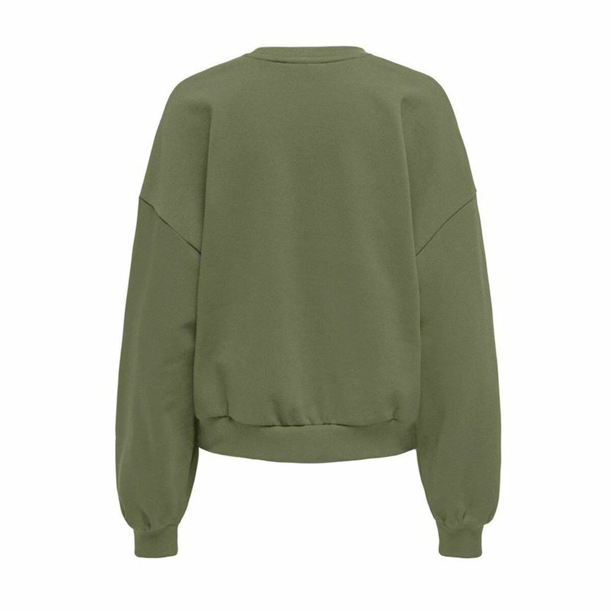 Women’s Sweatshirt without Hood Only Only Onlkatya L/S Love Olive-2