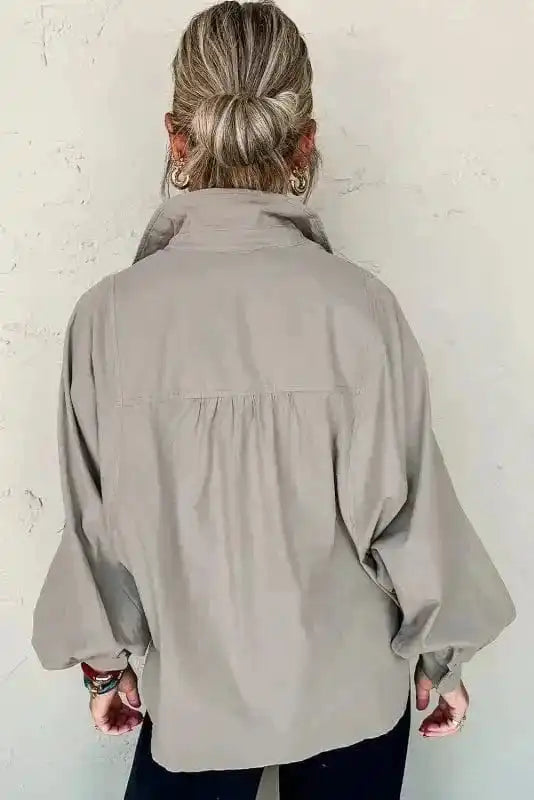 Loose Fit Shirt - Cotton & Linen